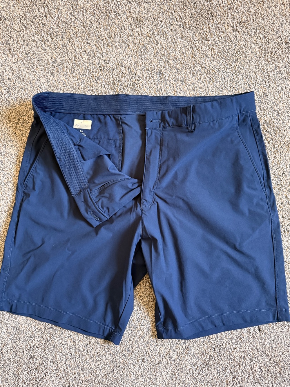 Greg Norman Men's Navy Performance Shorts
